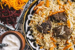 Beef mandhi with mayonnaise